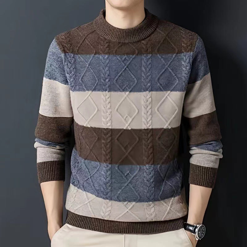 Short & catchy version: Youth Casual Loose Cashmere Knitted Shirt