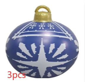 “60 cm Giant Inflatable Christmas Ornament Ball”