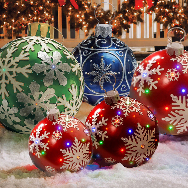 “60 cm Giant Inflatable Christmas Ornament Ball”