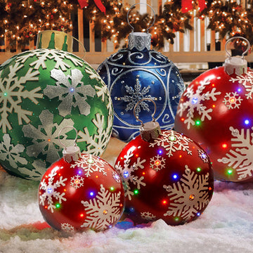 “60 cm Giant Inflatable Christmas Ornament Ball”