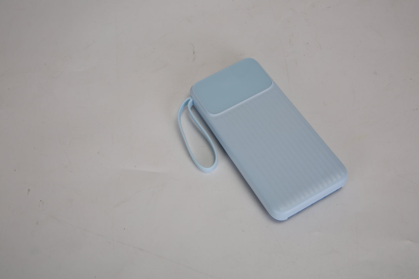 1Pc PD22W Fast Charger 20000mAh Fast Charging Power Bank Portable Charger With 4 Inbuilt Cables Digital Display Handle Fit For IOSPhone 15 14 Android And More