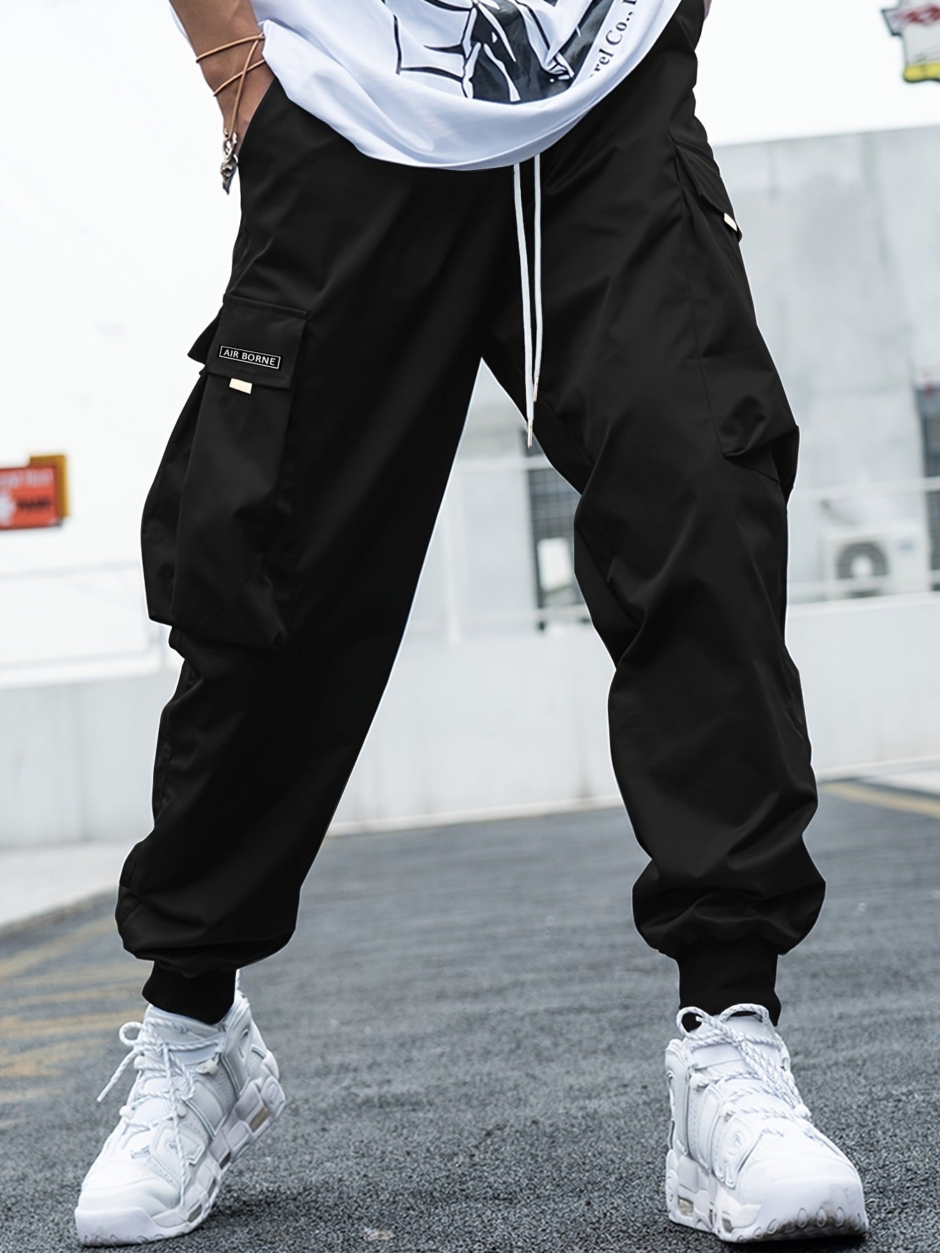 Multi-pocket Cargo Pants Men's